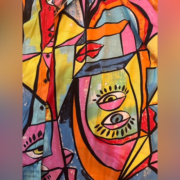 NWT LIVE 4 TRUTH Button Down Short Sleeve 1X - Picture 8 of 8